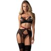Set průsvitného erotického prádla Obsessive Novenes  3 ks