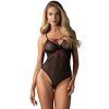 Průsvitné body Obsessive Novenes (Velikost XS/S)