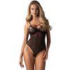 Průsvitné body Obsessive Novenes (Velikost XS/S)