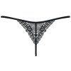 Krajková tanga Obsessive Intensa (Velikost S/M)