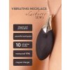 Vibrační náhrdelník Liberty Leaf Black