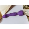 Hřejivá masážní hlavice/vibrátor Heating Wand Purple