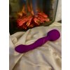 Hřejivá masážní hlavice/vibrátor Heating Wand Purple