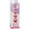 Anální kuličky First Time Heart's Beads Pink