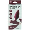 Vibrační anální kolík s vnitřní kuličkou Spice It Up! Glory