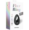Silikonový postroj na penis a varlata Flux Ring Black