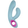 Pulzační vibrátor s králíčkem FemmeFunn Cora Light Blue