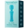 Malá masážní hlavice FemmeFunn Ultra Wand Mini Turquoise