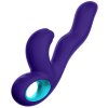 Vibrační a pulzační vibrátor s králíčkem FemmeFunn Klio Dark Purple