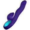 Vibrační a pulzační vibrátor s králíčkem FemmeFunn Klio Dark Purple