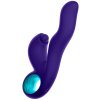 Vibrační a pulzační vibrátor s králíčkem FemmeFunn Klio Dark Purple