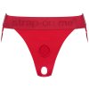 Strapon tanga se 2 O-kroužky Strap-On-Me Unique Red