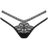 Krajková tanga Obsessive Blomentis