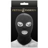 BDSM kukla na hlavu s otvory na oči a ústa Eyes & Mouth Hood