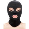 BDSM kukla na hlavu s otvory na oči a ústa Eyes & Mouth Hood