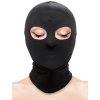 BDSM kukla na hlavu s otvory na oči Eyes Hood