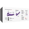 Tvarovatelný samodržící vibrační strapon Strap-On-Me Purple  (velikost XL)
