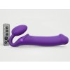 Tvarovatelný samodržící vibrační strapon Strap-On-Me Purple  (velikost XL)