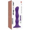 Dildo s přísavkou a pohyblivými kuličkami Strap-On-Me Geisha Balls Purple  (velikost M)