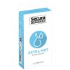 Extra lubrikované kondomy Secura Extra Wet  12 ks