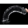 Realistické dildo s přísavkou Lovetoy Flawless Clear 7"