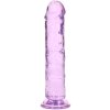 Realistické dildo s přísavkou RealRock 7"  fialové