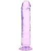 Realistické dildo s přísavkou RealRock 8"  fialové