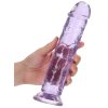 Realistické dildo s přísavkou RealRock 9"  fialové