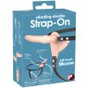Dvojitý vibrační strap-on