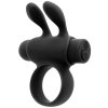 Vibrační erekční kroužek Rabbit Ring Black