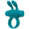 Vibrační erekční kroužek Rabbit Ring Turquoise