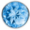 Anální kolík se šperkem Diamond Sparkle Large  různé barvy