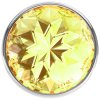Anální kolík se šperkem Diamond Sparkle Large  různé barvy