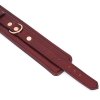 Kožená pouta na ruce Liebe Seele Wine Red