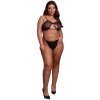 Síťovaná podprsenka Le Désir Amour  plus size
