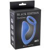 Stimulátor prostaty s kroužkem na penis Black Edition Back Door Blue