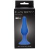 Anální kolík s přísavkou Black Edition Back Door Small Blue