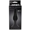 Anální kolík s přísavkou Black Edition Back Door Medium Black