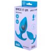 Anální kolík s vnitřní kuličkou Spice It Up! Insatiable Aquamarine