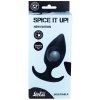 Anální kolík s vnitřní kuličkou Spice It Up! Insatiable Black
