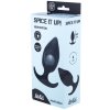 Anální kolík s vnitřní kuličkou Spice It Up! Insatiable Black