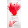 Šimrátko Burlesque Plume Red