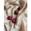 Vyměnitelné vaginální kuličky Love Story Valkyrie Wine Red