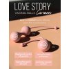 Sada venušiných kuliček Love Story Carmen Tea Rose  2 ks