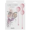 Sada venušiných kuliček Love Story Carmen Tea Rose  2 ks