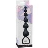 Anální kuličky First Time Heart's Beads Black