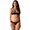 Set průsvitného erotického prádla Obsessive Stelisa
