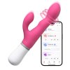 Interaktivní rotační vibrátor s králíčkem Lovense Nora
