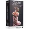 Lano na bondage Ouch!, 1,5 m (černé)
