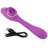 Tvarovatelný vibrátor s jazýčkem 2 Function Bendable Vibe